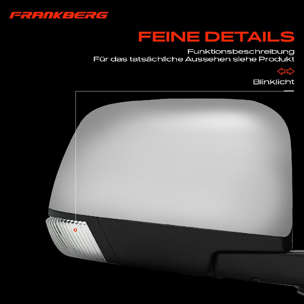 1x Außenspiegel Rechts für Isuzu D-Max II Pritsche TFR TFS Bj ab 2012