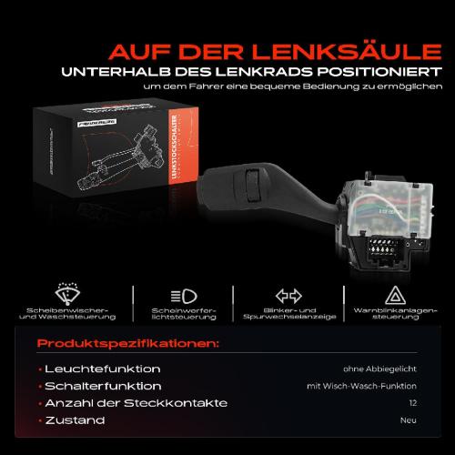 1x Kombischalter Lenkstockschalter für Ford Focus II DA DB 1.4L-2.5L 2004-2012 Bild 1x Kombischalter Lenkstockschalter für Ford Focus II DA DB 1.4L-2.5L 2004-2012