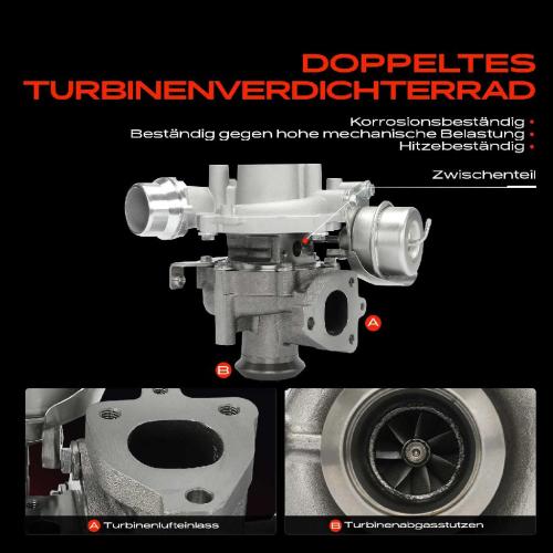 Frankberg 1x Abgasturbolader für Mercedes-Benz A-Klasse W176 B-Klasse W242 W246 Citan Kasten/MPV W415 C117 X117 X156 Bild Frankberg 1x Abgasturbolader für Mercedes-Benz A-Klasse W176 B-Klasse W242 W246 Citan Kasten/MPV W415 C117 X117 X156