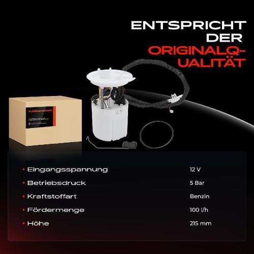 Frankberg 1x Kraftstoffpumpe für Volvo S60 II 134 V60 I 155 V70 III 135 XC60 156 XC70 II 136 2.0L 2.4L 2007-2017 Bild Frankberg 1x Kraftstoffpumpe für Volvo S60 II 134 V60 I 155 V70 III 135 XC60 156 XC70 II 136 2.0L 2.4L 2007-2017