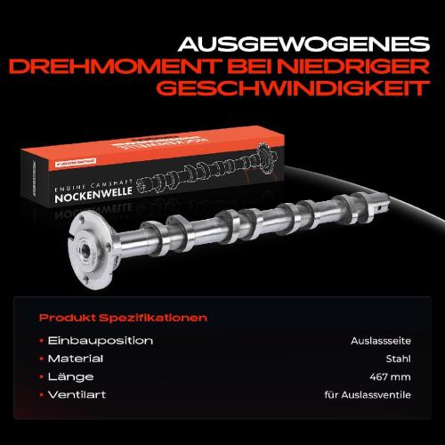 1x Nockenwelle für Citroën Jumper Fiat Ducato Ford Ranger Transit Land Rover 2.2L Bild 1x Nockenwelle für Citroën Jumper Fiat Ducato Ford Ranger Transit Land Rover 2.2L
