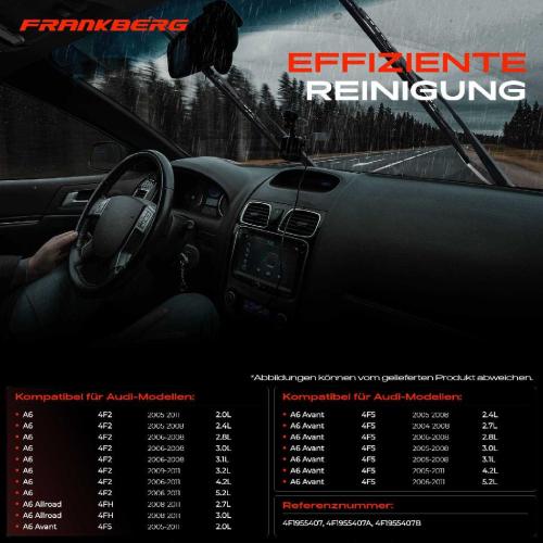 1x Wischerarm Scheibenwischer Vorne Links für Audi 4F2 A6 Allroad 4FH A6 Avant 4F5 Bild 1x Wischerarm Scheibenwischer Vorne Links für Audi 4F2 A6 Allroad 4FH A6 Avant 4F5
