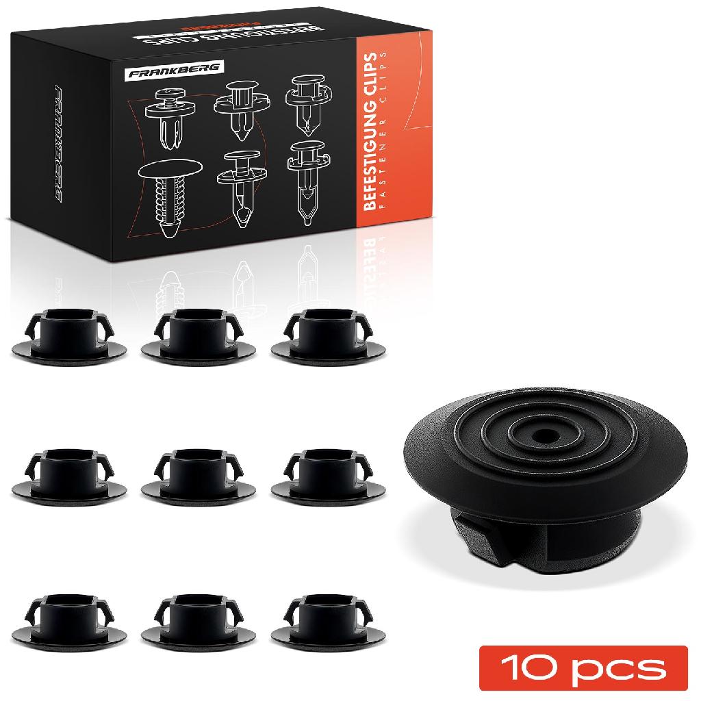 10x Befestigungsclips Stoßstange Seitenschweller Endkappe für Toyota Auris E15 Corolla E12 Yaris P1 Prius W3