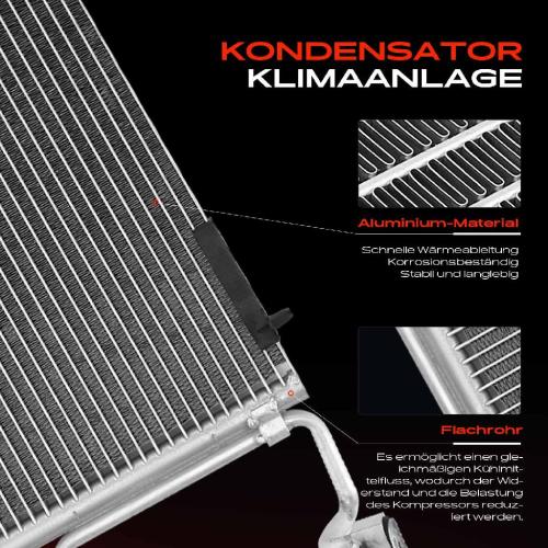 Frankberg 1x Kondensator Klimaanlage für Citroen Berlingo Xsara Peugeot 306 Bild Frankberg 1x Kondensator Klimaanlage für Citroen Berlingo Xsara Peugeot 306