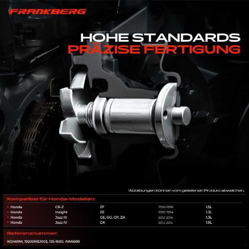 Frankberg 1x Wasserpumpe Kühlwasserpumpe für Honda CR-Z ZF Insight ZE Jazz III IV 1.3L 1.5L Bild Frankberg 1x Wasserpumpe Kühlwasserpumpe für Honda CR-Z ZF Insight ZE Jazz III IV 1.3L 1.5L