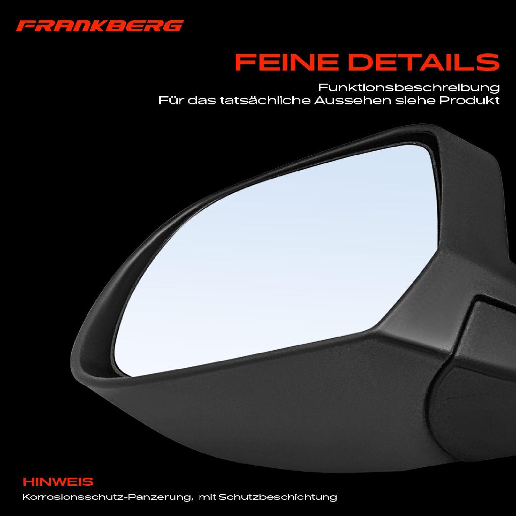 1x Außenspiegel Links für Nissan Micra IV K13K K13KK 1.2L 2010-2015