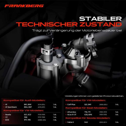 1x Thermostat Kühlmittel für VW Golf 5 Jetta 3 4 Beetle CC Audi A1 Seat Ibiza 4 1.4L Bild 1x Thermostat Kühlmittel für VW Golf 5 Jetta 3 4 Beetle CC Audi A1 Seat Ibiza 4 1.4L