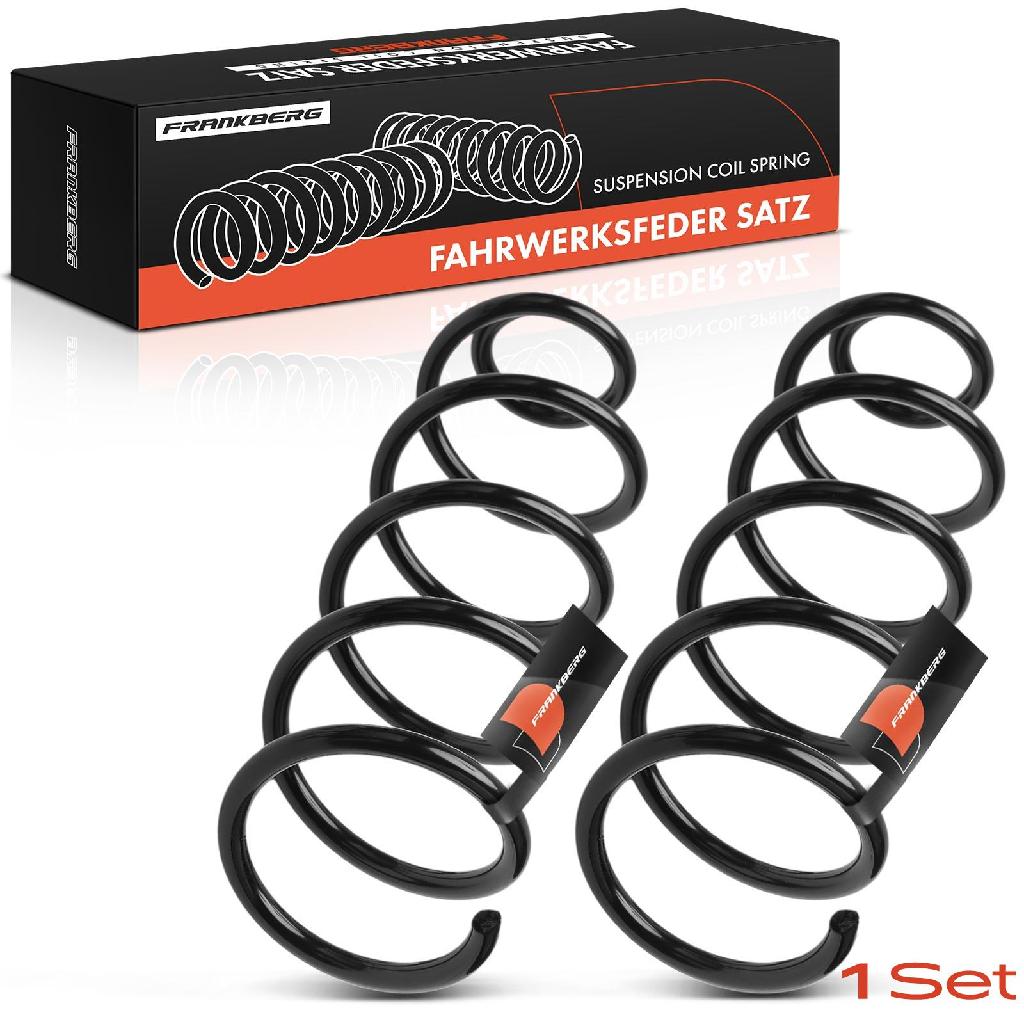 Frankberg 2x Fahrwerksfeder Hinterachse f r Mazda 3 BM BN 3 Stufenheck VW Lupo 6E1 6X1 1998-2019