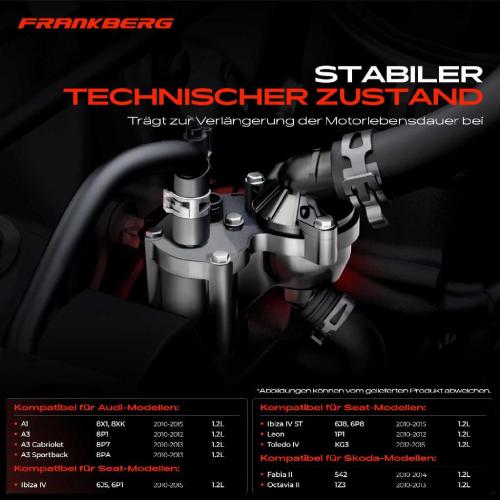 1x Thermostat Kühlmittel für VW Polo Beetle Audi A1 A3 Seat Ibiza IV Leon Fabia II Bild 1x Thermostat Kühlmittel für VW Polo Beetle Audi A1 A3 Seat Ibiza IV Leon Fabia II