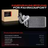 1x Wärmetauscher Innenraumheizung für Nissan NP300 D22 D40 Pathfinder III Murano I