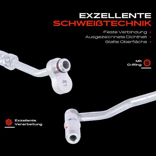 1x Hochdruckleitung Klimaanlage für Audi Q5 8RB 2.0L 3.0L 3.2L 2008-2012 Bild 1x Hochdruckleitung Klimaanlage für Audi Q5 8RB 2.0L 3.0L 3.2L 2008-2012