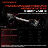 1x Antriebswelle Gelenksatz Vorderachse für VW Golf Van VII Variant Passat Alltrack CC