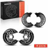 4x Ankerblech Bremsscheibe Vorne und Hinten für Audi A3 8P1 2.0L 2004-2012