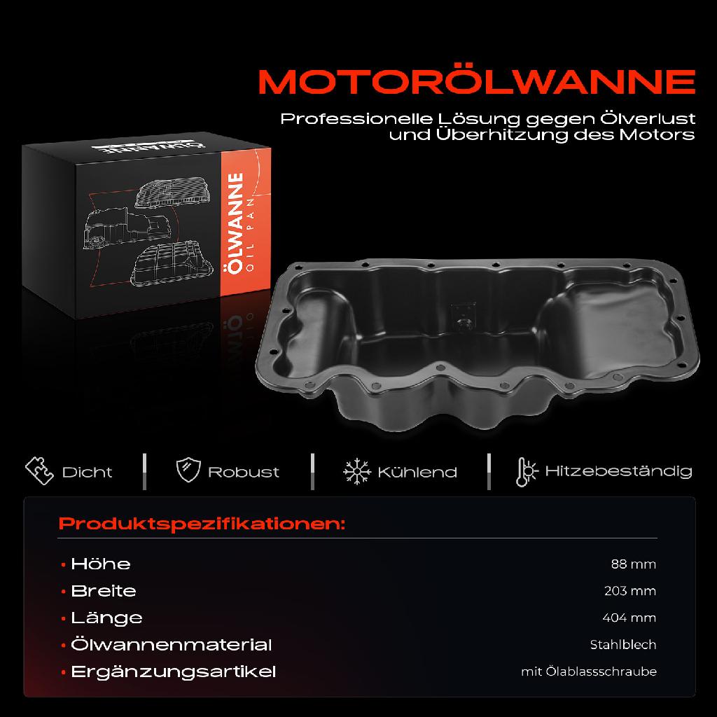 1x Ölwanne Motorölwanne für Ford Mondeo II BAP BFP BNP 1.6L 1.8L 2.0L 1998-2000