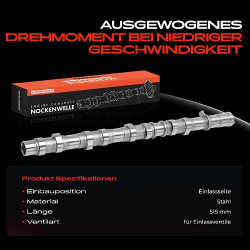 1x Nockenwelle für Hyundai H-1 A1 TQ KIA Sorento I JC 2002-2009 Bild 1x Nockenwelle für Hyundai H-1 A1 TQ KIA Sorento I JC 2002-2009
