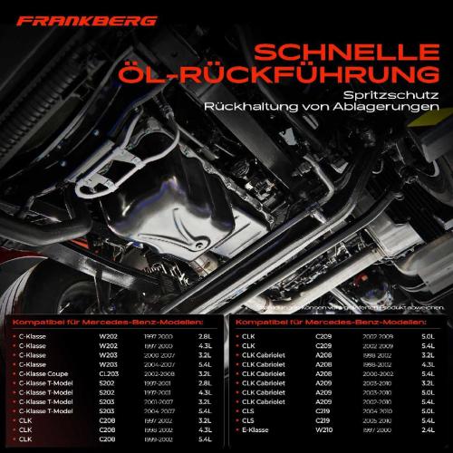 Frankberg 1x lwanne Motor lwanne f r Mercedes-Benz W203 W220 W210 S210 W163 W211 Bild Frankberg 1x lwanne Motor lwanne f r Mercedes-Benz W203 W220 W210 S210 W163 W211