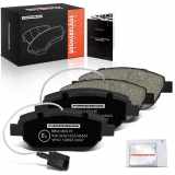 4x Bremsbeläge Vorderachse für Fiat 500/595/695 500C/595C/695C Doblo Cargo MPV Pritsche/Fahrgestell