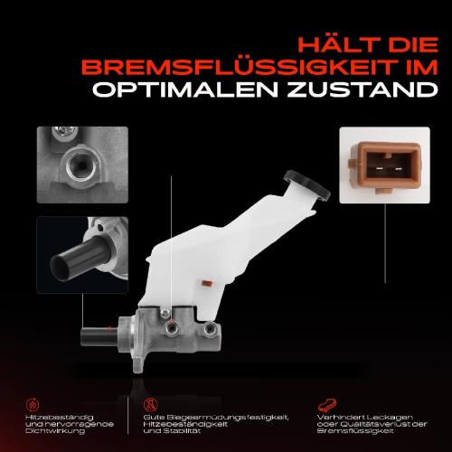 1x Hauptbremszylinder Bremszylinder für Hyundai Santa Fé III DM KIA Sorento II XM Bild 1x Hauptbremszylinder Bremszylinder für Hyundai Santa Fé III DM KIA Sorento II XM