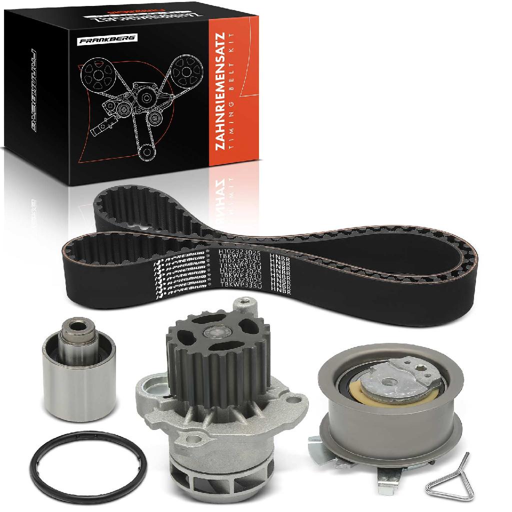 1x Zahnriemensatz Zahnriemen Wasserpumpe für VW Polo Golf Passat Audi A3 8P1 A2 Ford Seat Skoda