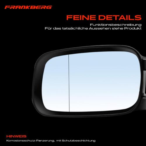 Frankberg 1x Außenspiegel Links für VW Passat Variant 35I 3A2 35I 3A5 1988-1997 Bild Frankberg 1x Außenspiegel Links für VW Passat Variant 35I 3A2 35I 3A5 1988-1997