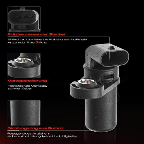 1x Kurbelwellensensor Impulsgeber für Chrysler 300 C Sebring Grand Voyager V Dodge Journey Jeep Bild 1x Kurbelwellensensor Impulsgeber für Chrysler 300 C Sebring Grand Voyager V Dodge Journey Jeep