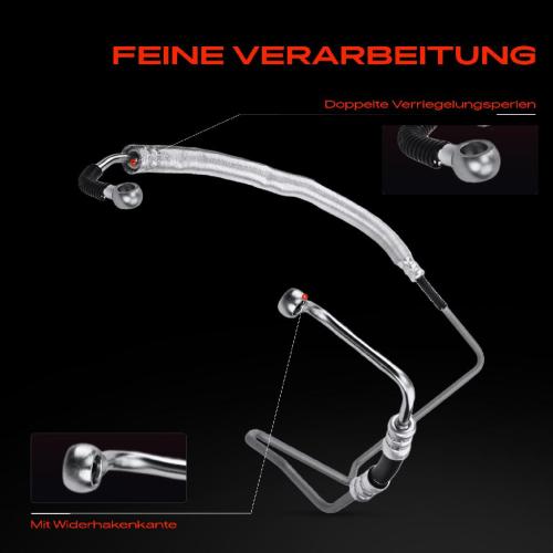 1x Servolenkung Schlauch für VW Polo 6N1 6N2 Lupo 6X1 Seat Arosa 6H 1.4L 1.6L 1.9L Bild 1x Servolenkung Schlauch für VW Polo 6N1 6N2 Lupo 6X1 Seat Arosa 6H 1.4L 1.6L 1.9L