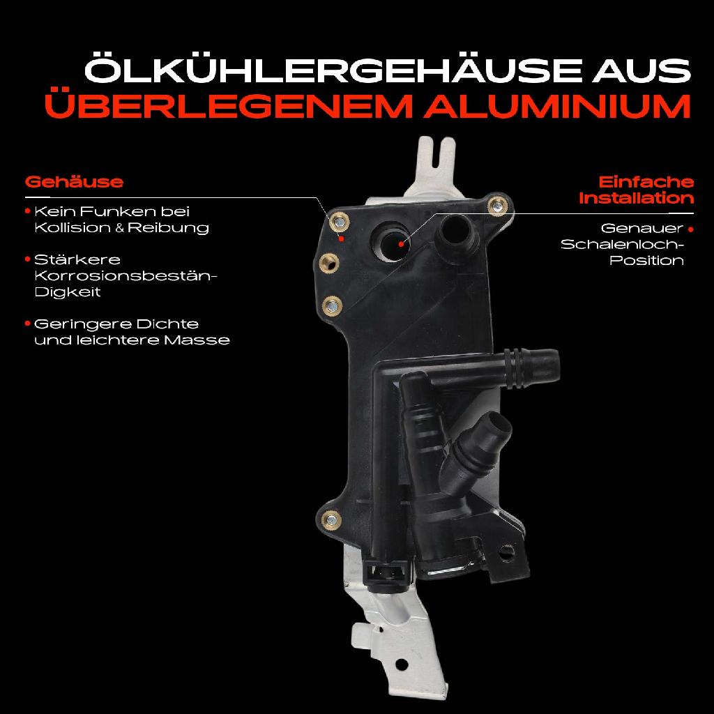 1x Ölkühler Automatikgetriebe für BMW F10 F07 F06 F11 F12 F13 F01 F02 F03