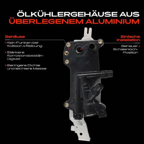 1x Ölkühler Automatikgetriebe für BMW F10 F07 F06 F11 F12 F13 F01 F02 F03 Bild 1x Ölkühler Automatikgetriebe für BMW F10 F07 F06 F11 F12 F13 F01 F02 F03