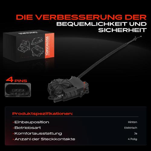 1x Türschloss Hinten für Land Rover Range Rover IV L405 Range Rover Sport L494 3.0L 5.0L 2017-2022 Bild 1x Türschloss Hinten für Land Rover Range Rover IV L405 Range Rover Sport L494 3.0L 5.0L 2017-2022