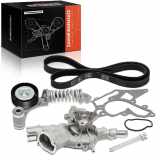 1x Keilrippenriemensatz Wasserpumpe für Opel Astra Combo Corsa C X01 D S07