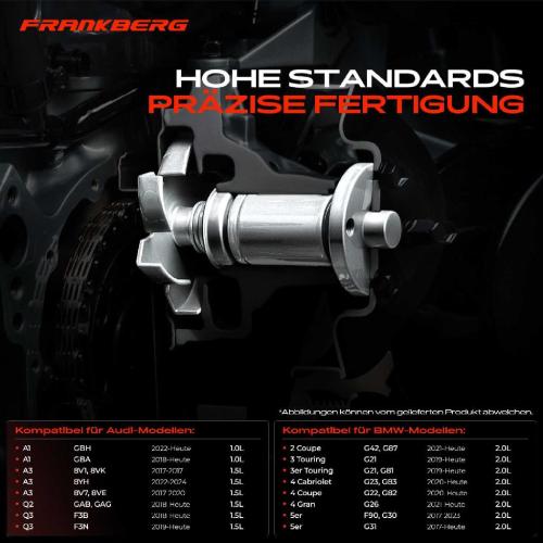 Frankberg 1x Wasserpumpe Kühlwasserpumpe für VW Passat Audi A3 A5 Skoda Seat Bild Frankberg 1x Wasserpumpe Kühlwasserpumpe für VW Passat Audi A3 A5 Skoda Seat