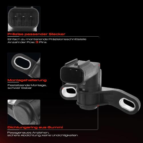 1x Kurbelwellensensor Impulsgeber für Mazda 3 BK BL 06-14 6 GG GY 2002-2007 CX-7 ER 2006-2014 2.3L Bild 1x Kurbelwellensensor Impulsgeber für Mazda 3 BK BL 06-14 6 GG GY 2002-2007 CX-7 ER 2006-2014 2.3L