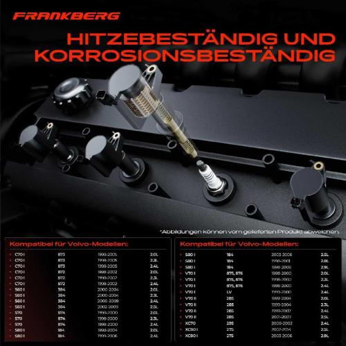 Frankberg 1x Z ndmodul Z ndspule f r Volvo C70 I Cabriolet Coupe S60 S70 S80 V70 II XC70 Cross Country XC90 Bild Frankberg 1x Z ndmodul Z ndspule f r Volvo C70 I Cabriolet Coupe S60 S70 S80 V70 II XC70 Cross Country XC90