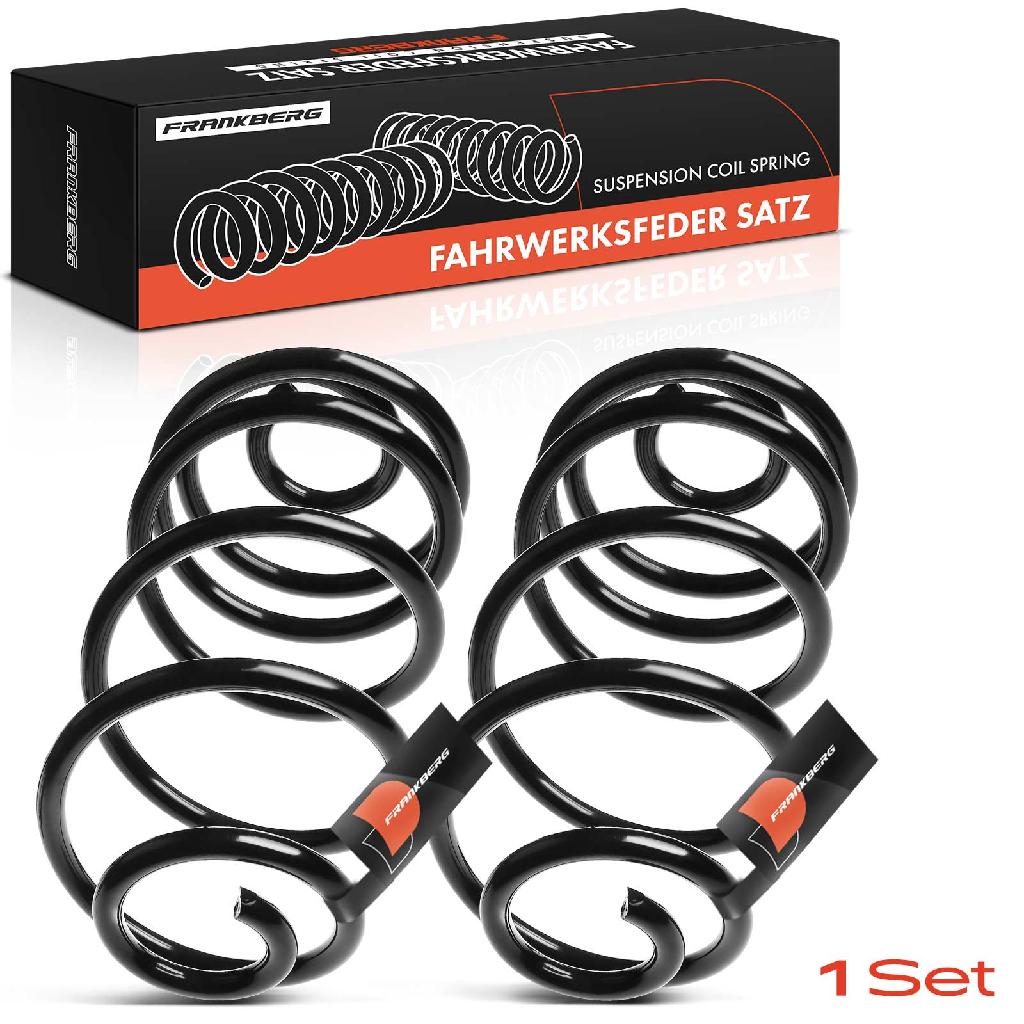 Frankberg 2x Fahrwerksfeder Hinterachse für Opel Astra H A04 Astra H GTC Astra H Stufenheck 2004-2014