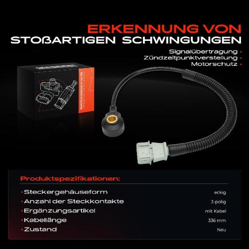 1x Klopfsensor Klopfgeber für Hyundai Santa Fé II CM KIA Magentis MG 2.7L Bild 1x Klopfsensor Klopfgeber für Hyundai Santa Fé II CM KIA Magentis MG 2.7L