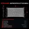 Frankberg 1x Kühler Wasserkühler Motorkühler für Opel Insignia A G09 Saab 9-5 Chevrolet Bild Frankberg 1x Kühler Wasserkühler Motorkühler für Opel Insignia A G09 Saab 9-5 Chevrolet
