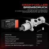 1x Hauptbremszylinder Bremszylinder für Peugeot 306 7A 7C 7B N3 N5 1.1L 1.4L 1.6L