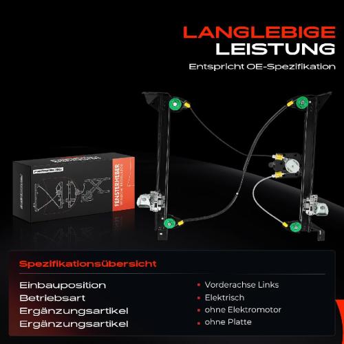 1x Fensterheber Vorne Links für Renault Megane II EM0/1 Cabri Bild 1x Fensterheber Vorne Links für Renault Megane II EM0/1 Cabri