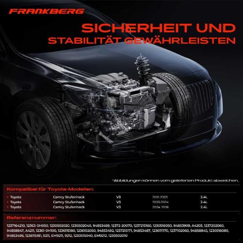 1x Getriebelagerlager Drehmomentstützlager Motorlager Vorne für Toyota Camry ACV3 MCV3 XV3 2.4L 2001-2006 Bild 1x Getriebelagerlager Drehmomentstützlager Motorlager Vorne für Toyota Camry ACV3 MCV3 XV3 2.4L 2001-2006