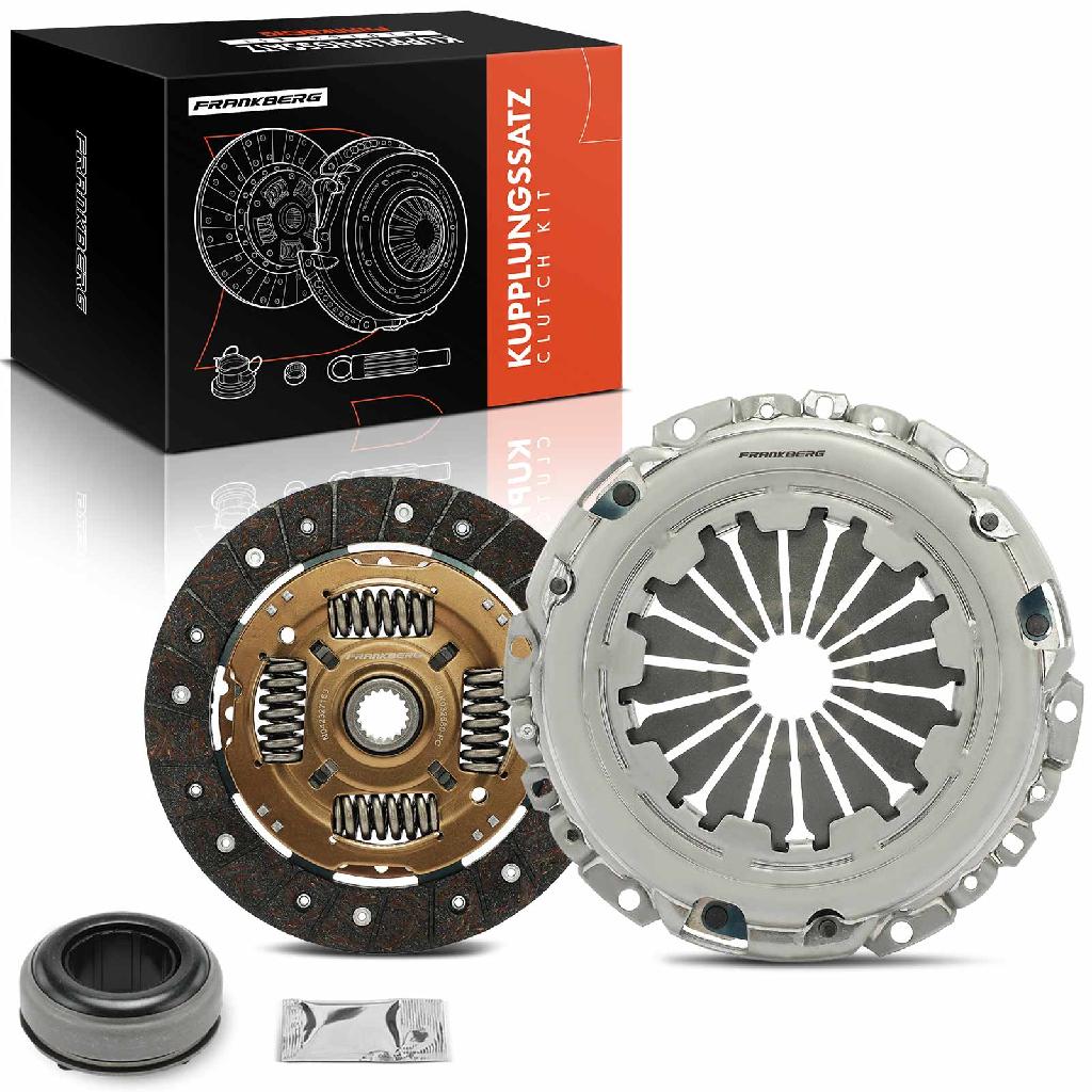 Frankberg 1x Kupplungssatz für Citroën C1 II C2 Enterprise C3 Aircross I III Kasten/Schrägheck Pluriel C4 Cactus