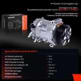 1x Klimakompressor für Citroën C4 II C5 III DS4 Peugeot 308 508 RCZ DS