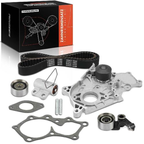 1x Zahnriemensatz Zahnriemen Wasserpumpe für Toyota Avensis Corolla Compact Previa Bild 1x Zahnriemensatz Zahnriemen Wasserpumpe für Toyota Avensis Corolla Compact Previa