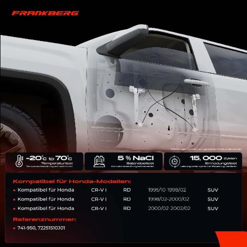 1x Fensterheber Vorne Links für Honda Bild 1x Fensterheber Vorne Links für Honda