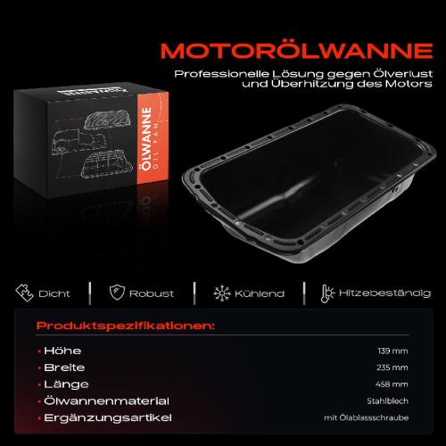 Frankberg 1x Ölwanne Motorölwanne für Citroën BX Visa Xantia ZX Fiat Peugeot 205 306 309 405 406 Bild Frankberg 1x Ölwanne Motorölwanne für Citroën BX Visa Xantia ZX Fiat Peugeot 205 306 309 405 406