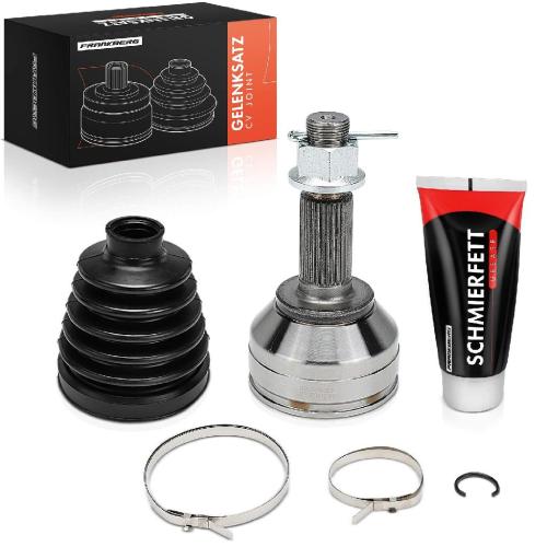 1x Antriebswelle Gelenksatz Vorderachse für Nissan Qashqai I X-Trail Renault Bild 1x Antriebswelle Gelenksatz Vorderachse für Nissan Qashqai I X-Trail Renault