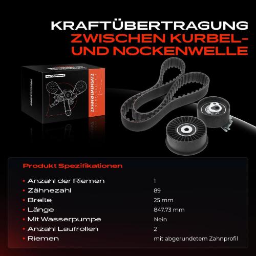 1x Zahnriemensatz Zahnriemen für Nissan Interstar Primastar Opel Movano Vivaro Renault 2.2L 2.5L Bild 1x Zahnriemensatz Zahnriemen für Nissan Interstar Primastar Opel Movano Vivaro Renault 2.2L 2.5L