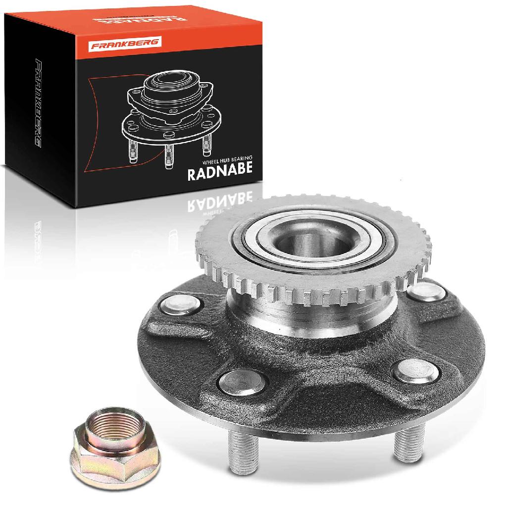 Frankberg 1x Radnabe Radlagersatz Hinterachse beidseitig für Nissan Primera Hatchback Kombi 1.6L 1.8L 2002-2006