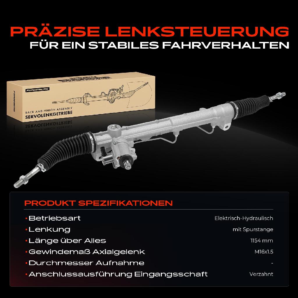 1x Lenkgetriebe Servolenkgetriebe für Audi Q5 8RB 2.0L 3.0L 2.0L 2008-2017