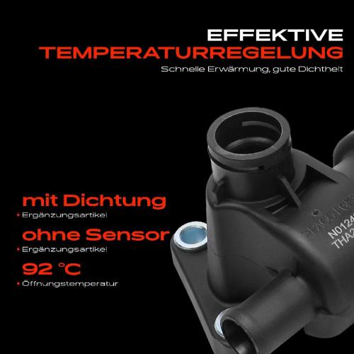 1x Thermostat Kühlmittel für Hyundai Atos MX 1.0L 1.1L 1997-2008 Bild 1x Thermostat Kühlmittel für Hyundai Atos MX 1.0L 1.1L 1997-2008