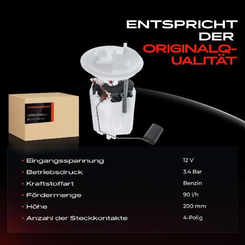 1x Kraftstoffpumpe für Opel Corsa E X15 1.2L 1.4L Bj ab 2014 Bild 1x Kraftstoffpumpe für Opel Corsa E X15 1.2L 1.4L Bj ab 2014